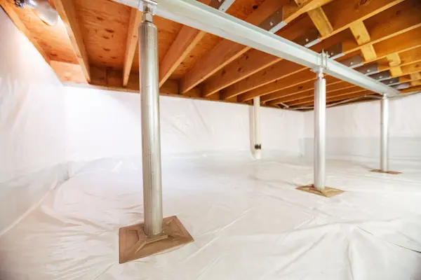 Crawl Space Support Posts